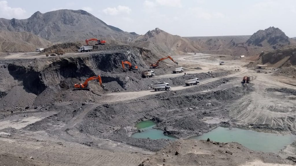 Construction of Siri Toi DAM