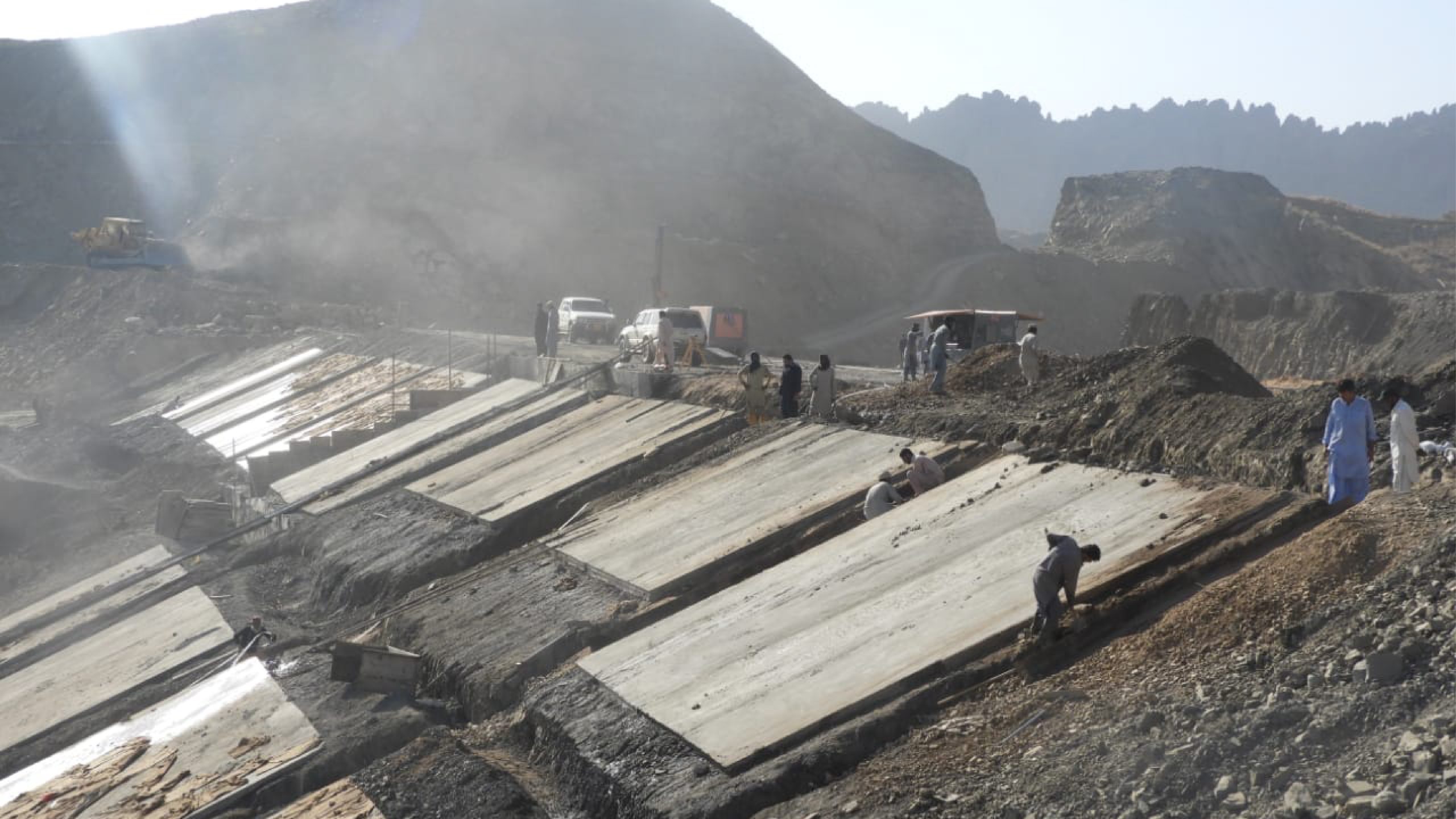 Construction of Siri Toi DAM